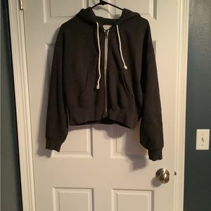 Cropped American Eagle hoodie, Small